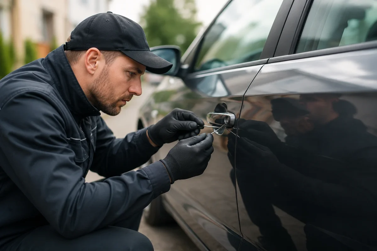 Autoöffnung durch Schlüsseldienst Jakobi in Solingen